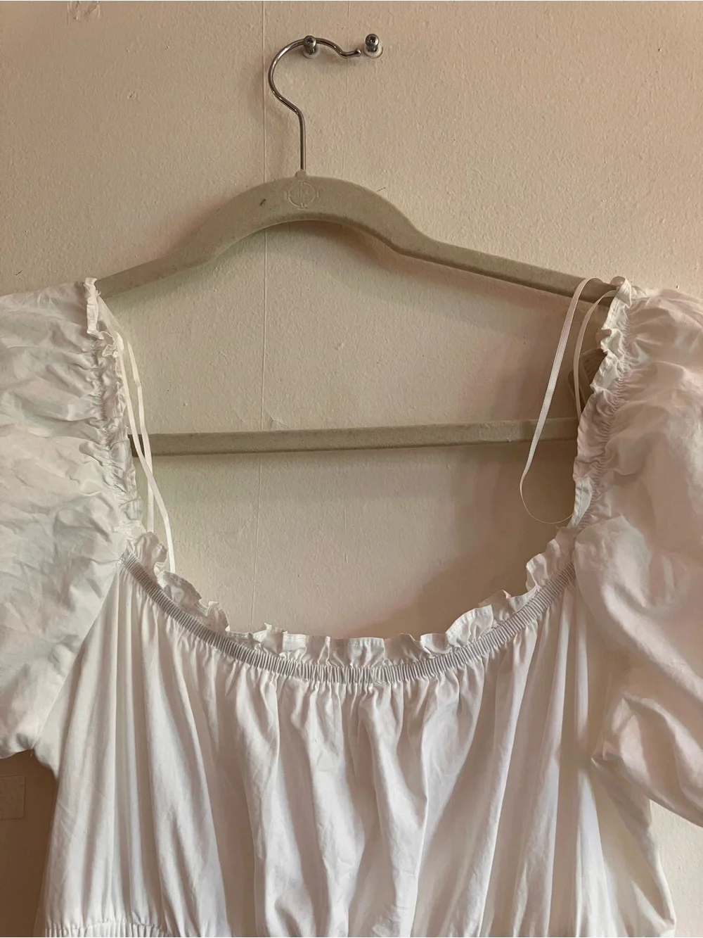 ASTR The Label White Tiered Dress with Sweetheart Neckline Graduation Bridal - Picture 13 of 15